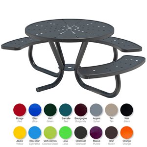 Accessible Round Table - Portable or Inground